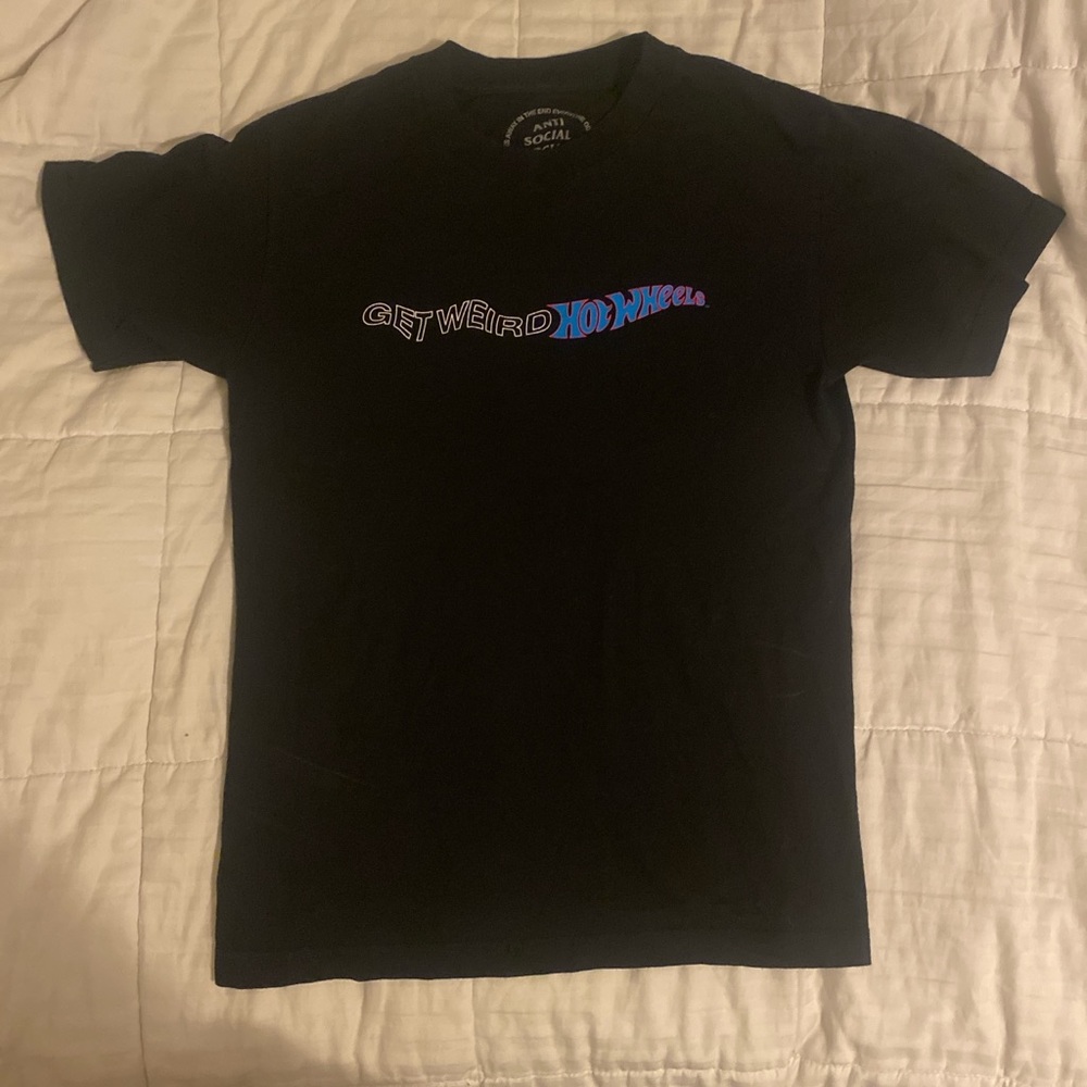 Super rare Anti Social Social club x Hot wheels shirt